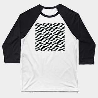 Pixel B&W Baseball T-Shirt